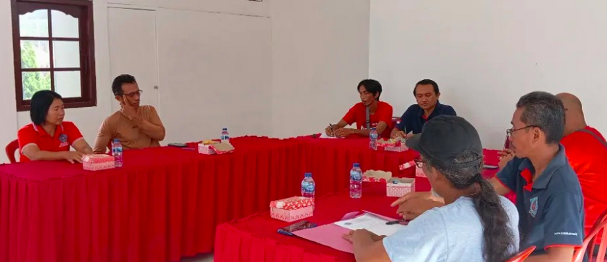 Rakor Kepala Kewilayahan se-Desa Kukuh Bahas Stunting dan Administrasi Kependudukan